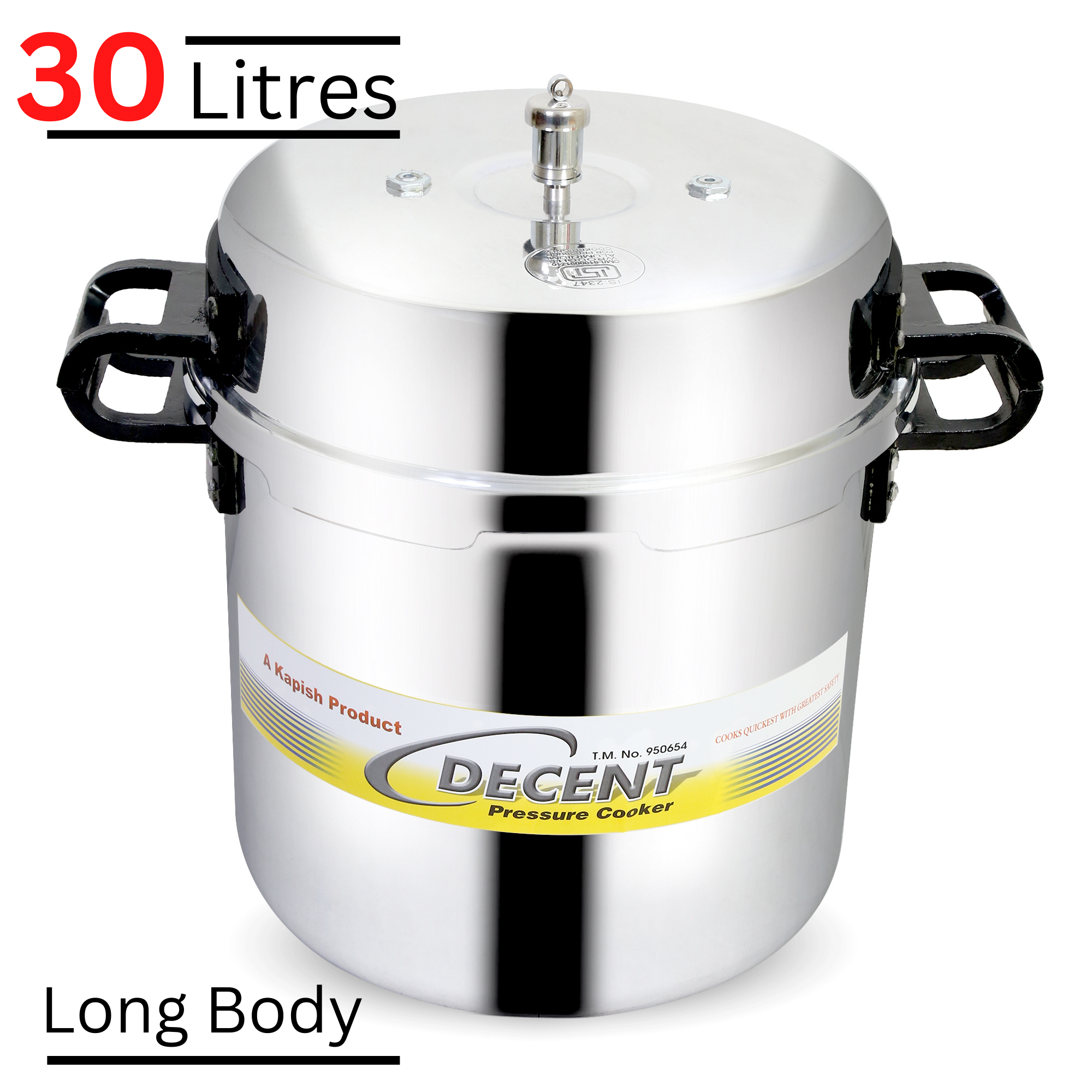 30 Ltr Outer Lid Long Body - Decent Cookware