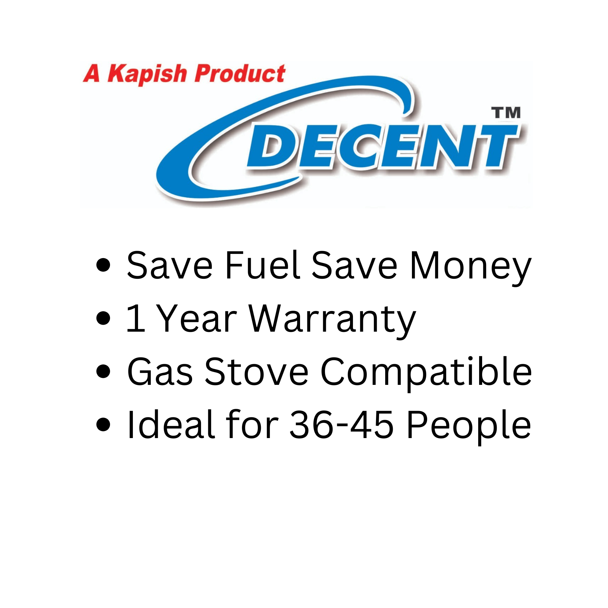 30 Ltr Pressure Cooker - Decent Cookware